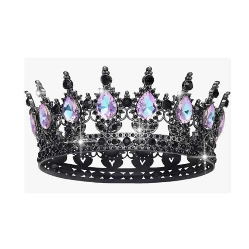 Corona para mujer con elegantes piedras preciosas