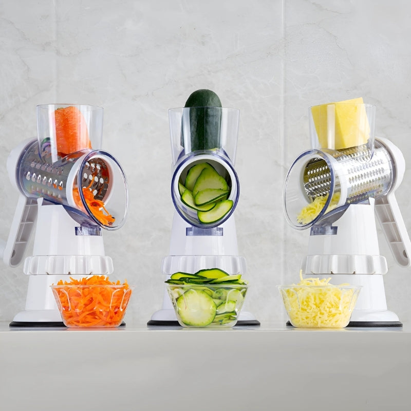 Cortador manual de verduras VeggieMaster con 3 cuchillas