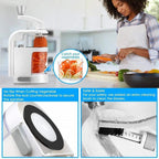 Cortador manual rotatorio de verduras para cocina