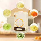 Cortadora eléctrica multifunción para verduras y hortalizas