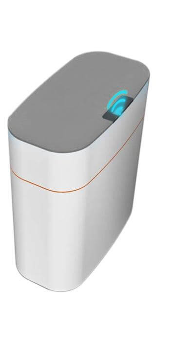 Cubo de basura inteligente de 13 L con sensor infrarrojo y tapa automática