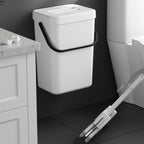 Cubo de basura mini Binova con tapa colgante y de pared