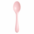ORNISHOP Pastel Pink Ceramic Spoon Cuchara de cerámica rosa pastel ORNISHOP 15 cm pequeña para servir