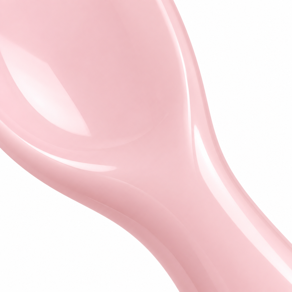 ORNISHOP Pastel Pink Ceramic Spoon Cuchara de cerámica rosa pastel ORNISHOP 15 cm pequeña para servir