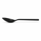 Cuchara de mesa de acero inoxidable negro mate ORNISHOP 20 cm