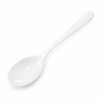 Cuchara de porcelana blanca 15 cm cuchara de mesa clásica