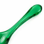 Cuchara de Sopa de Acrílico Verde Vibrante 17 cm