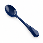 Cuchara Facetada Azul Intenso ORNISHOP 15 cm Ligera para Uso Diario