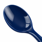 Cuchara Facetada Azul Intenso ORNISHOP 15 cm Ligera para Uso Diario