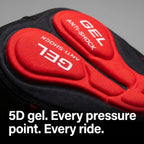 Culotte Interior Acolchado de Ciclismo para Hombre - Almohadilla de Gel 5D - Ropa Interior Transpirable para Ciclismo
