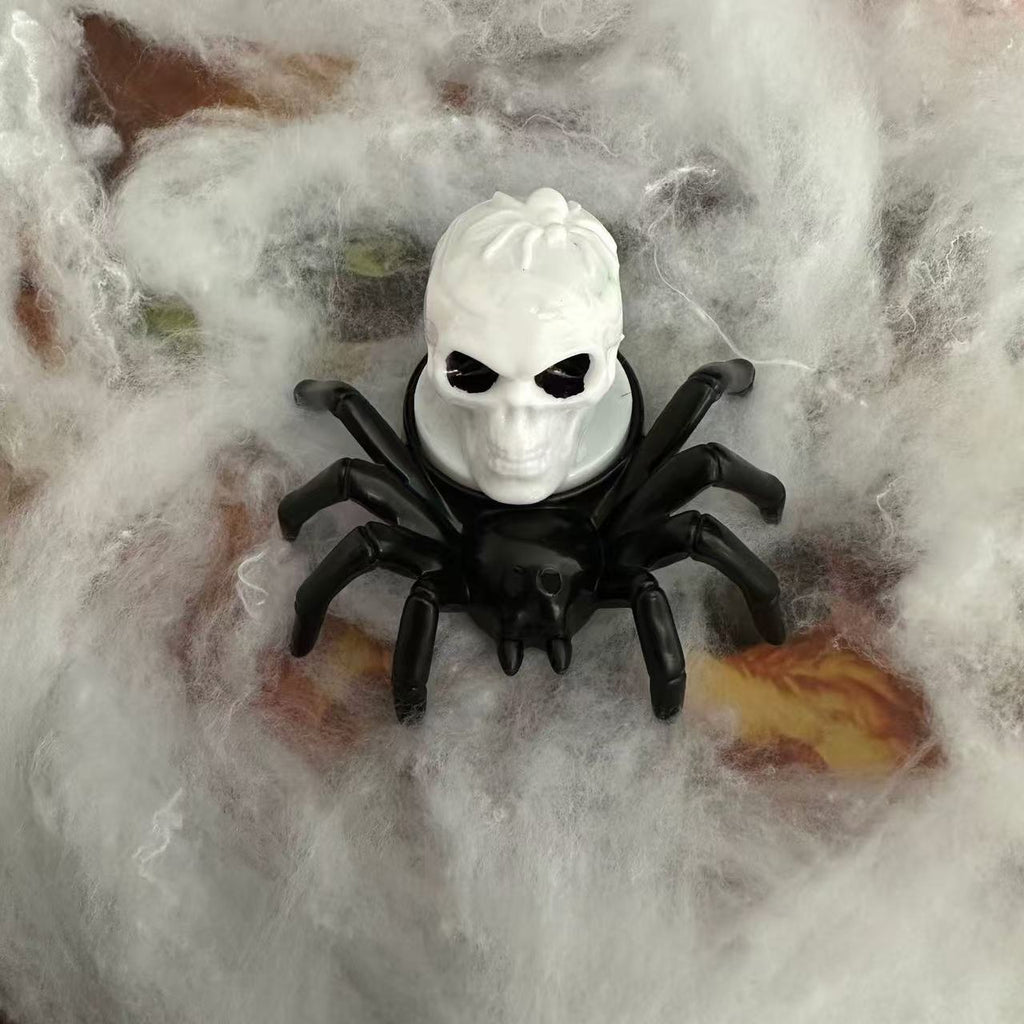 Decoración de Halloween – Araña ornamental con diseños de velas y ojos