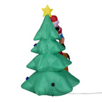Decoración navideña hinchable de Papá Noel