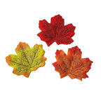 Decoraciones de mesa de otoño, set de 50 piezas con mini calabazas de espuma, hojas de arce, bellotas y piñas para mesas