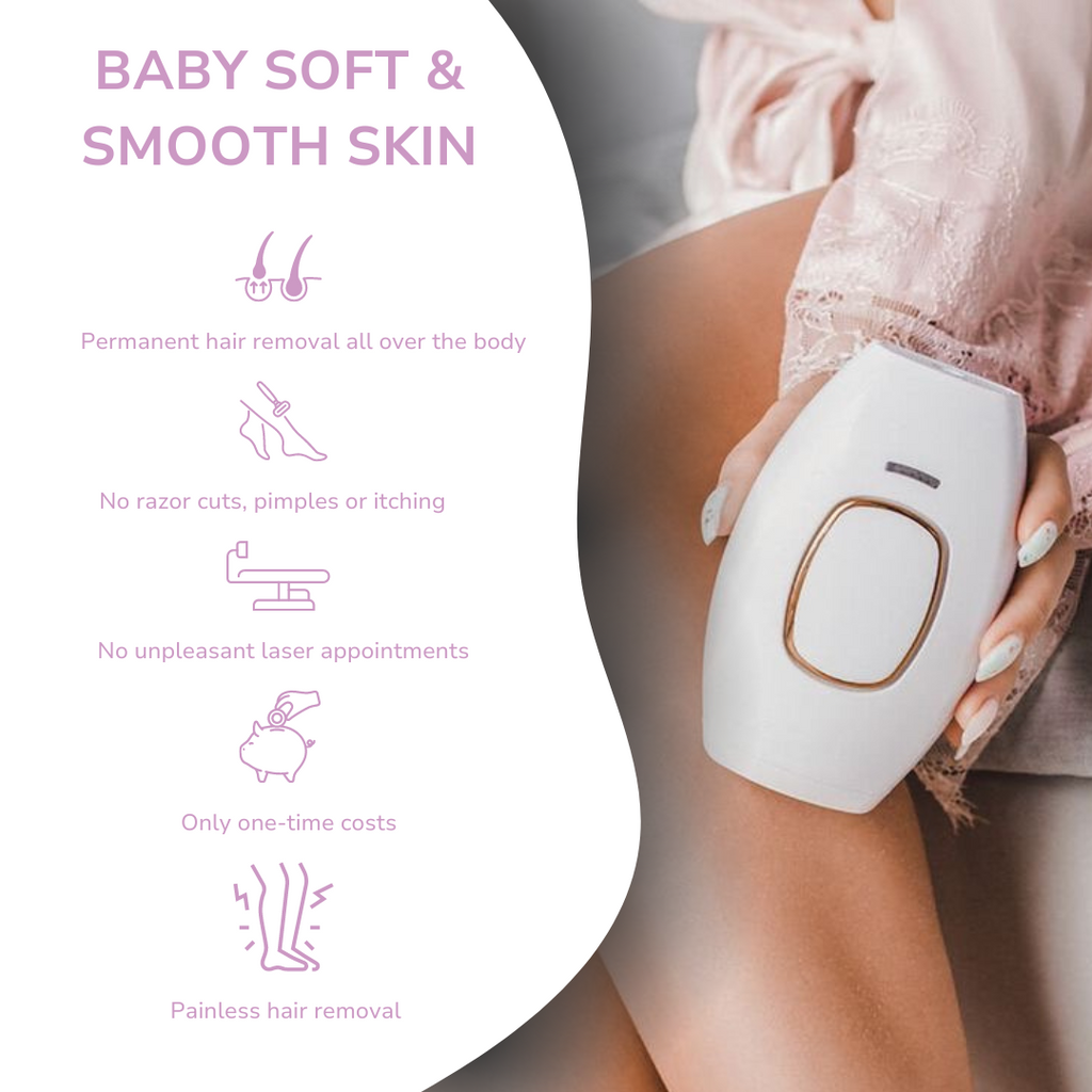 Depiladora IPL ORNISHOP I La depilación láser líder para tu hogar