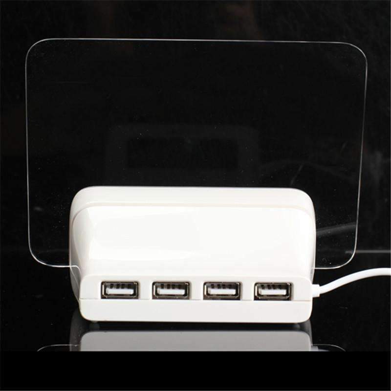 Despertador digital LED con pizarra fluorescente