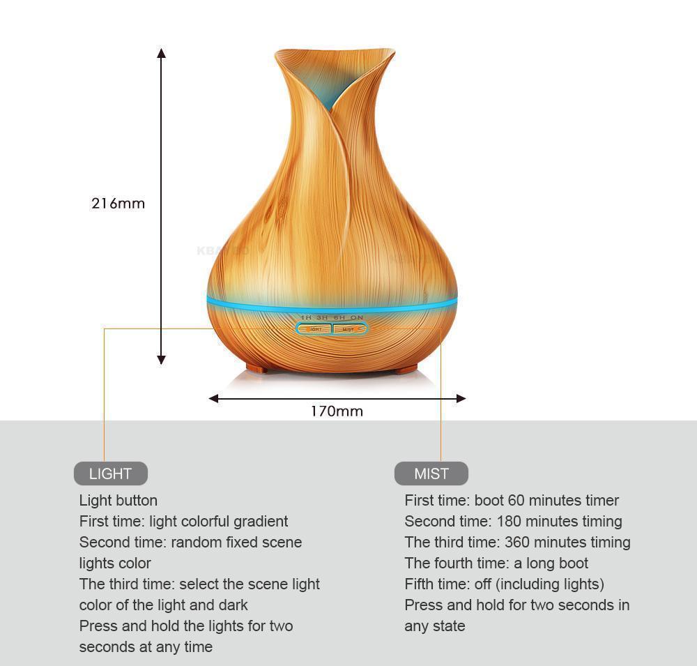 Difusor de aceites esenciales