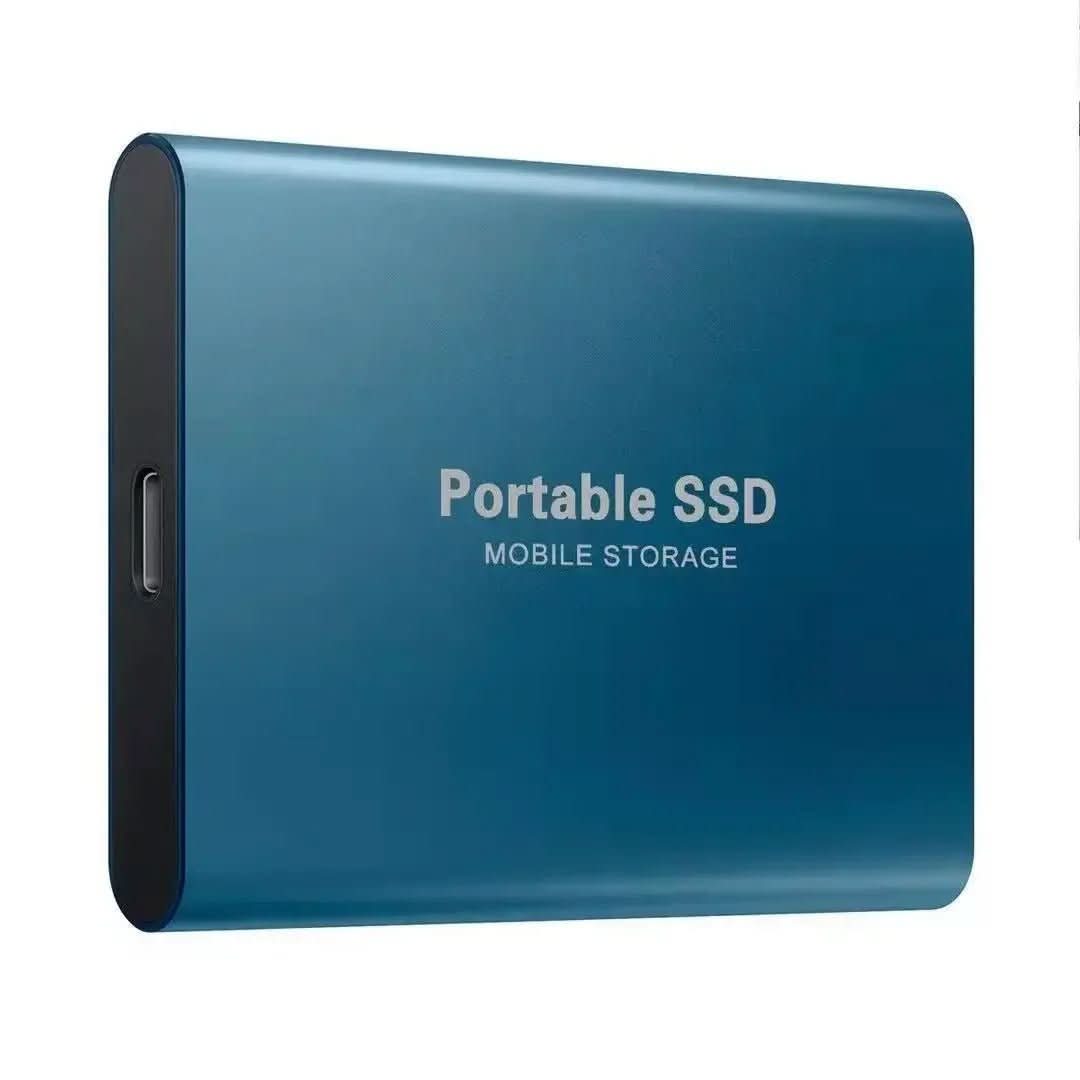Disco duro externo de 100 GB con conexión ultrarrápida USB-C y USB 3.1