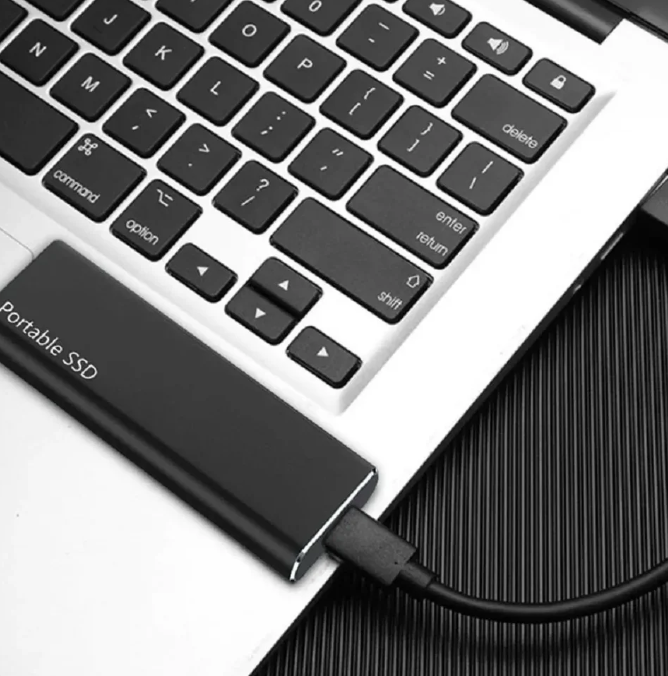 Disco duro externo portátil USB-C de 4 TB para PC y Mac