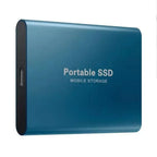 Disco duro externo SSD de 100 GB con conexión ultrarrápida USB-C y USB 3.1
