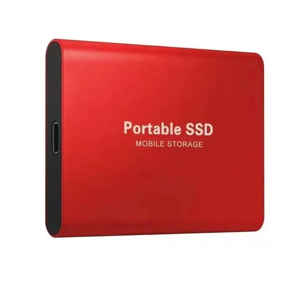 Disco duro externo SSD de 100 GB con conexión ultrarrápida USB-C y USB 3.1