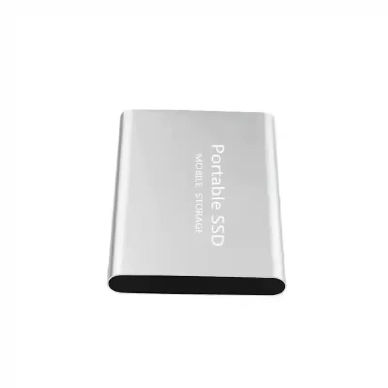 Disco duro externo SSD de 100 GB con conexión ultrarrápida USB-C y USB 3.1