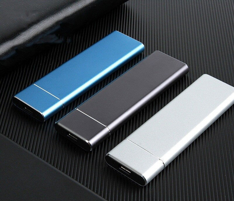 Disco duro externo SSD portátil de 8 TB con USB 3.1 para transferencias rápidas de archivos – Diseño ligero y compacto