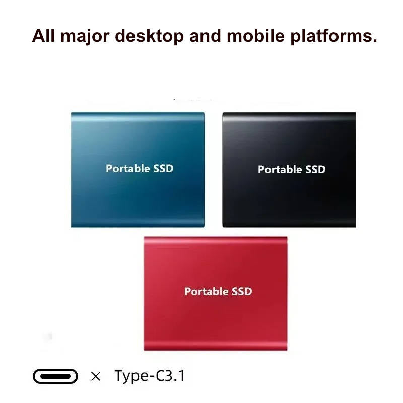 Disco duro externo SSD portátil