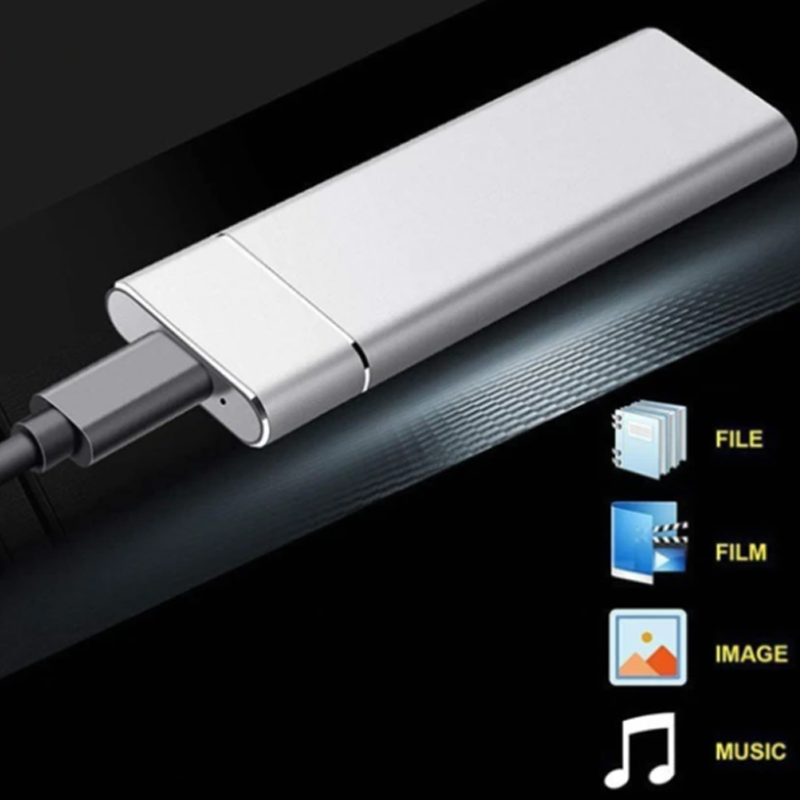 Disco duro externo SSD portátil de alta velocidad