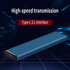 Disco duro externo ultradelgado de 4 TB para almacenamiento seguro de datos