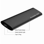Disco duro externo ultradelgado de 4 TB – Almacenamiento portátil USB-C con transferencia rápida