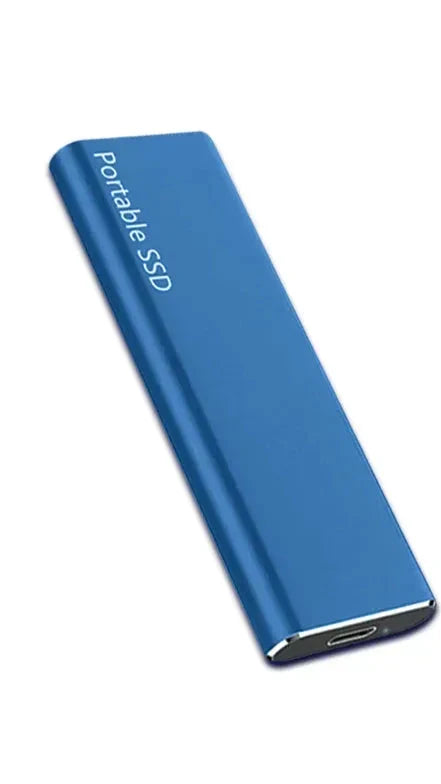 Disco duro externo ultradelgado de 4 TB – Almacenamiento portátil USB-C con transferencia rápida