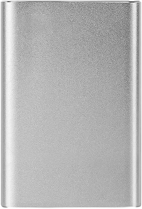 Disco duro portátil de 1 TB USB 3.0 con carcasa metálica y transferencia de alta velocidad