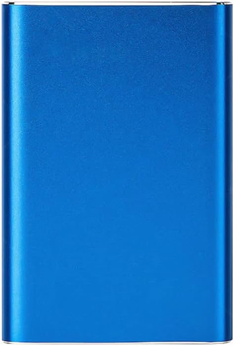 Disco duro portátil de 1 TB USB 3.0 con carcasa metálica y transferencia de alta velocidad