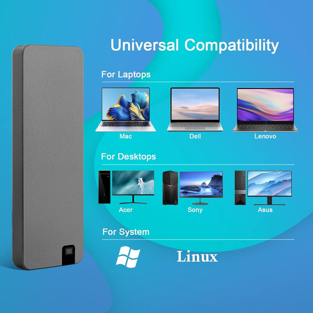 Disco duro portátil SSD externo