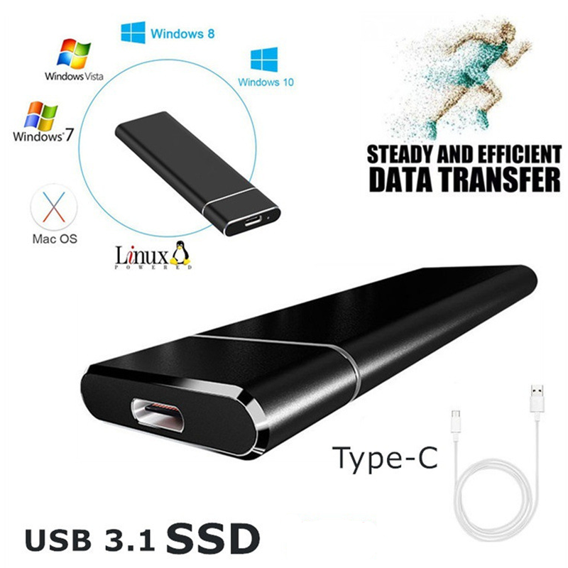 Disco duro SSD externo de alta velocidad
