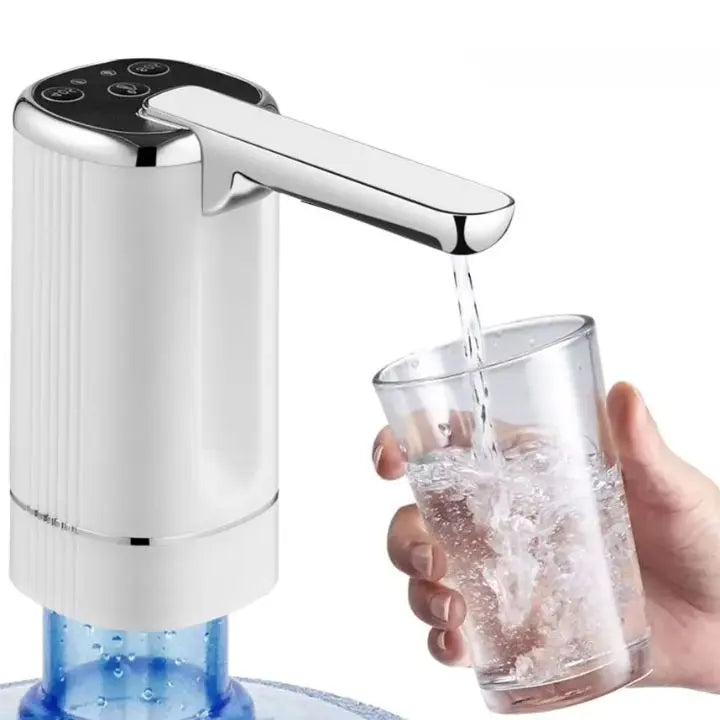 Dispensador automático para garrafas de agua – Bomba recargable de un toque para garrafas de 19 litros, higiénico y port