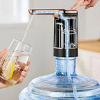 Dispensador automático para garrafas de agua – Bomba recargable de un toque para garrafas de 19 litros, higiénico y port