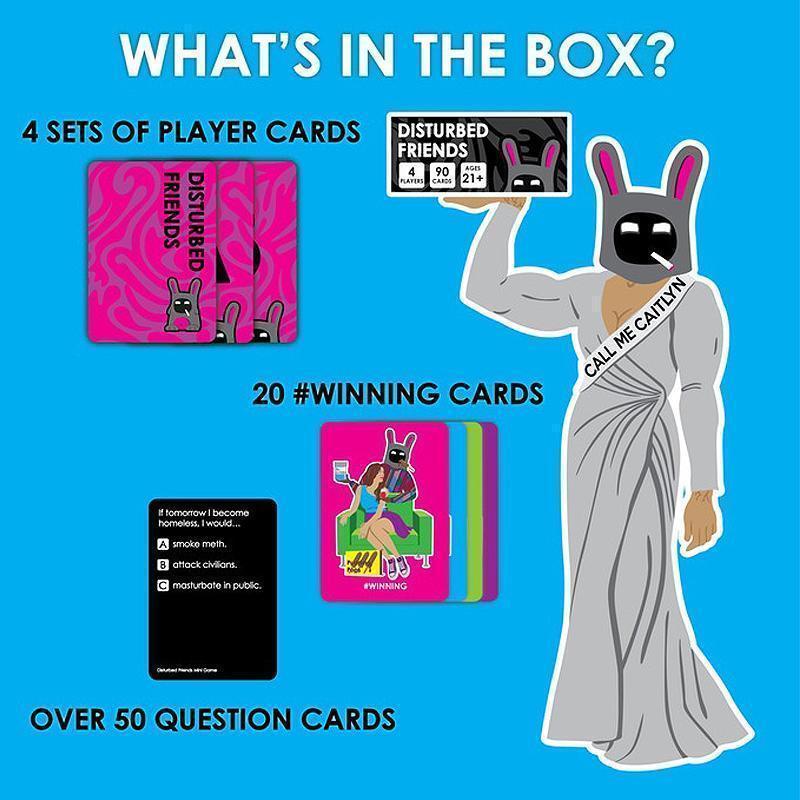 Disturbed Friends — juego de cartas para fiestas