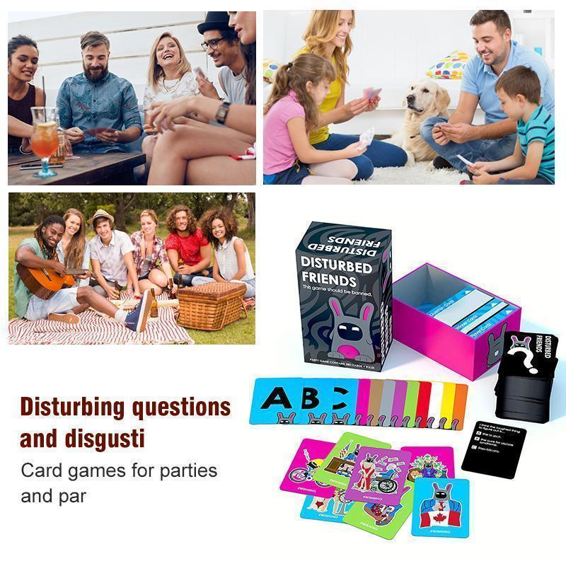 Disturbed Friends — juego de cartas para fiestas