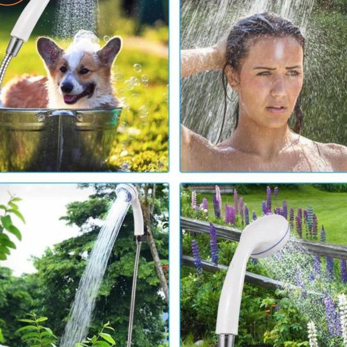 Ducha eléctrica portátil Aquacharge