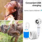 Ducha portátil para camping y exterior