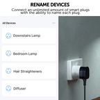 Enchufe inteligente WiFi con control por app y voz