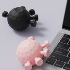 Entrenador de agarre con bola de resistencia ajustable