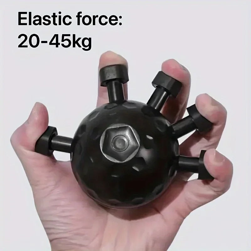 Entrenador de agarre con bola de resistencia ajustable