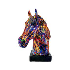 Escultura artística de caballo de resina de alta calidad
