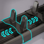 Escurreplatos ajustable con compartimentos regulables