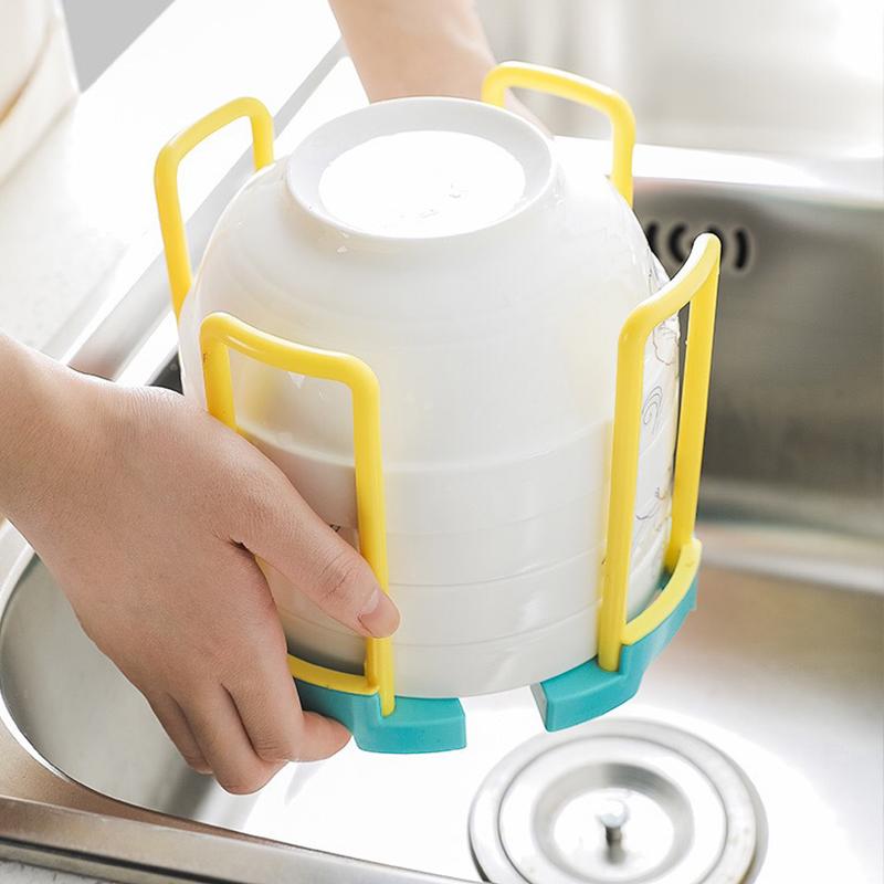 Escurridor organizador de platos y cuencos