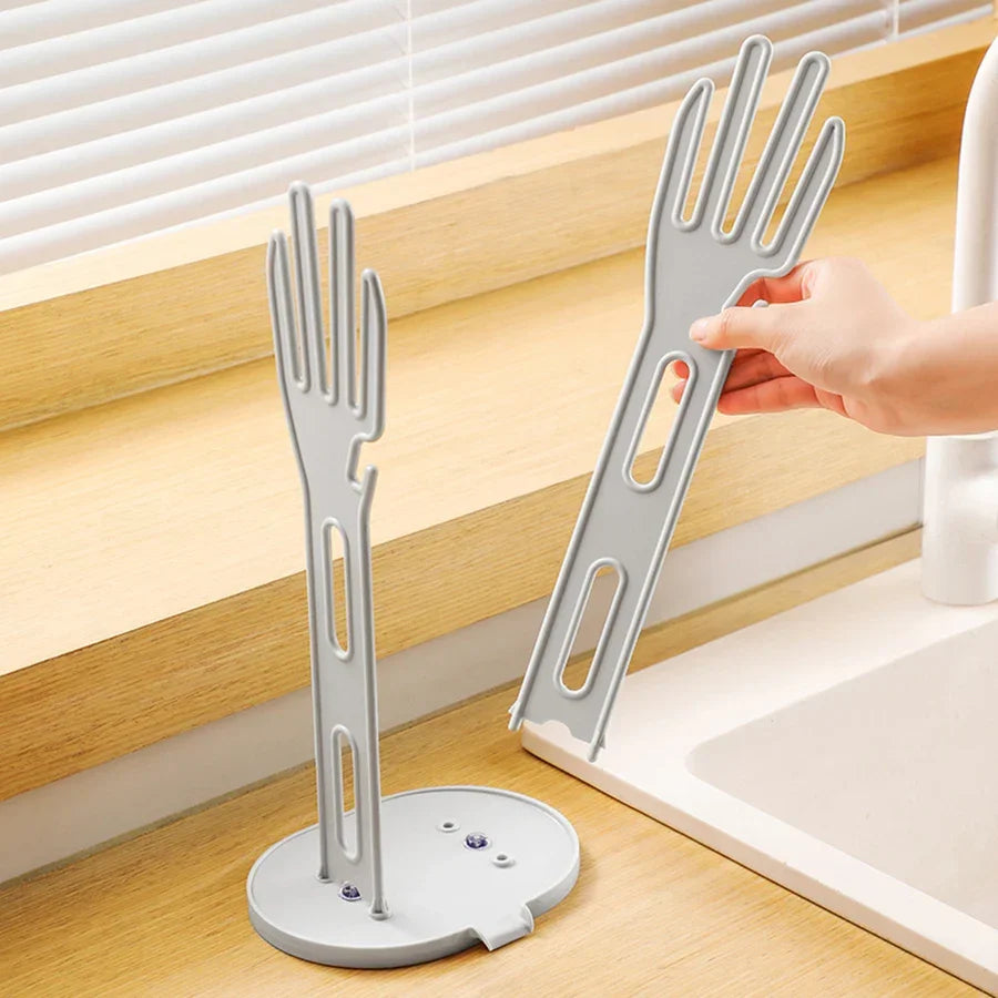 Escurridor TROCKINO para guantes de cocina | Soporte secador higiénico y compacto | 34×16×13 cm