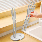 Escurridor TROCKINO para guantes de cocina | Soporte secador higiénico y compacto | 34×16×13 cm