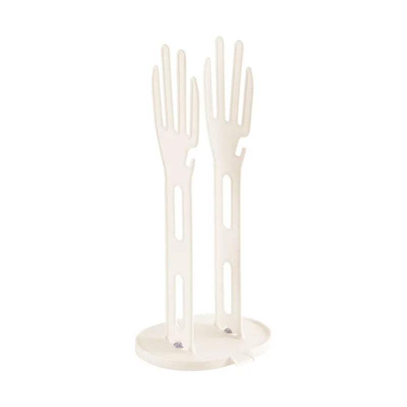 Escurridor TROCKINO para guantes de cocina | Soporte secador higiénico y compacto | 34×16×13 cm
